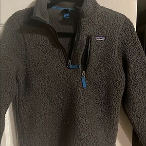 Patagonia boys Gray fleece